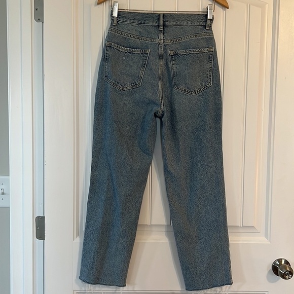 PacSun Hi Rise Straight Destroyed Jeans 26 - Picture 4 of 5